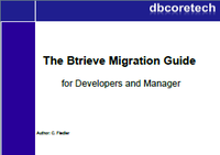 eBook “The Btrieve Migration Guide for Developers and Manager (English)” discount coupon