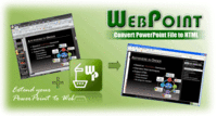 WebPoint PPT to HTML Converter discount coupon