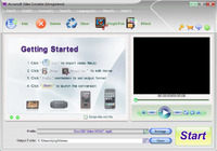 Acrowsoft Video Converter - convert video between all popular formats