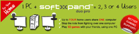 SoftXpand Duo Pro – 4 Users discount coupon