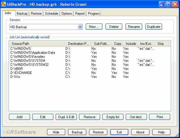 GRBackPro – Professional Backup for Windows Server discount coupon