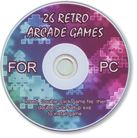 26 x Retro Arcade Games Compilation CD (NOTE: CD will be sent to the Street Address that you provide in the Billing Information Below) discount coupon