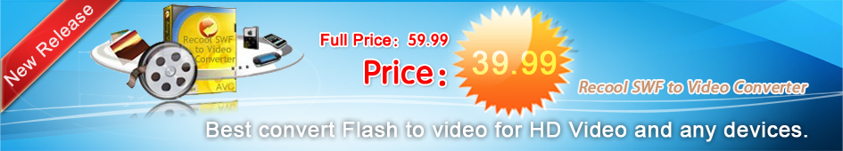 Recool SWF to Video Converter