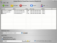 Aostsoft Word to PowerPoint Converter discount coupon
