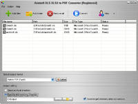 Aostsoft XLS XLSX to PDF Converter discount coupon